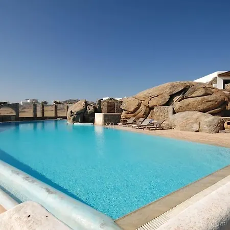度假居 Nefeli Sea View House Mykonos Town